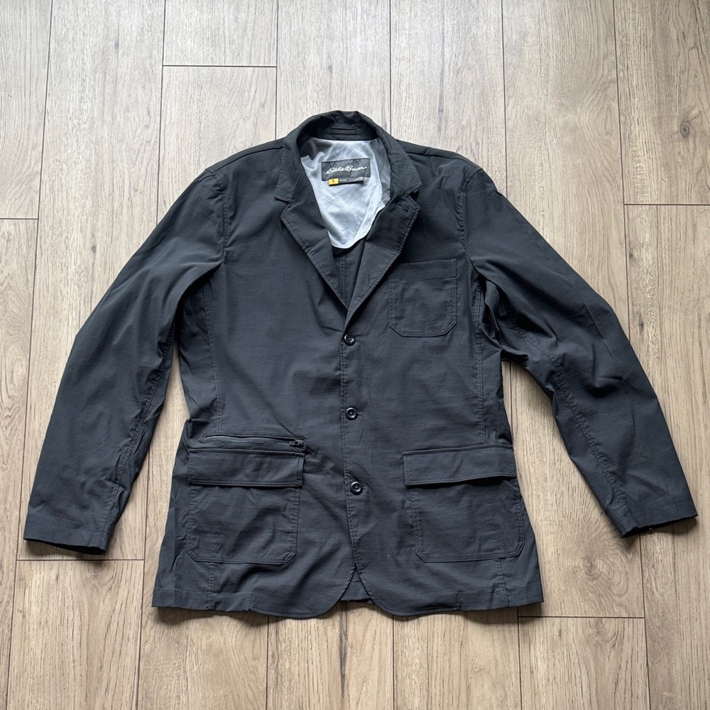 Eddie Bauer Travex Charcoal Gray Jacket Men’s Size T46
